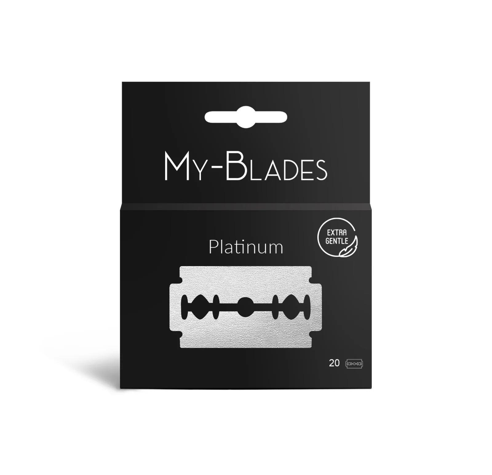 LAMETTE DA BARBA PLATINUM DOUBLE EDGE X20